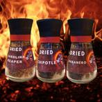 Hetepepperz Gedroogde pepers- in een luxueus molentje, Diversen, Verzenden
