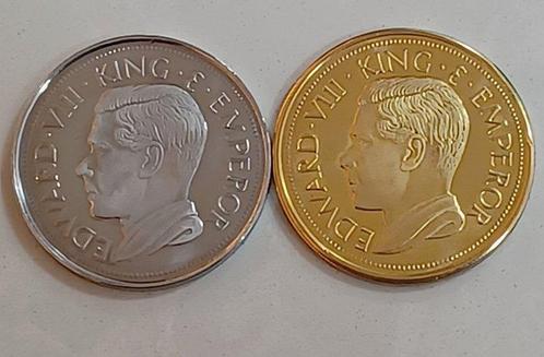 Brits Hongkong. Crown 1936 Junk Boat Fantasy Crown- Lot of, Postzegels en Munten, Munten | Europa | Niet-Euromunten