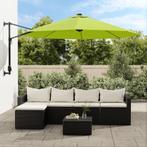 vidaXL Wandparasol 290 cm appelgroen, Tuin en Terras, Parasols, Verzenden, Nieuw, 2 tot 3 meter, Muurparasol