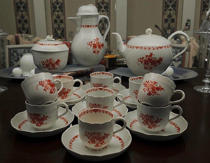 Meissen - Koffieservies (21) - Porselein, Antiek en Kunst, Antiek | Meubels | Tafels