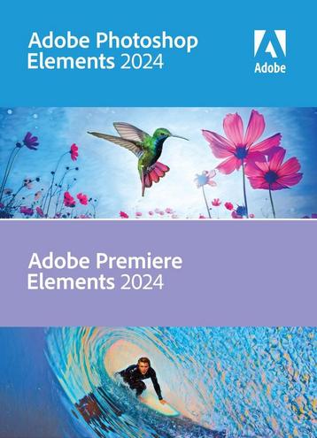 Adobe Photoshop + Premiere Elements 2024 – Windows/MacOS beschikbaar voor biedingen