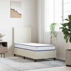 vidaXL Traagschuimmatras 80x160x17 cm wit, Huis en Inrichting, Slaapkamer | Matrassen en Bedbodems, Verzenden, Nieuw