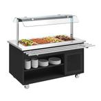 GGM Gastro | Buffetwagen koud DANZIG - 1600mm - voor 4x GN |, Verzenden