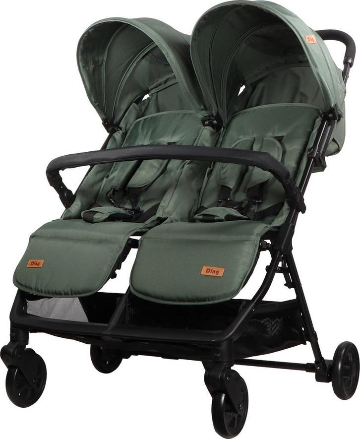 Ding Mellizo Forest Green Duowagen DI-902867, Kinderen en Baby's, Buggy's, Nieuw, Verzenden