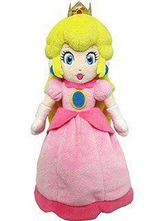 SAN-EI Nintendo Super Mario Pluche-Princess Peach 21CM, Kinderen en Baby's, Speelgoed | Knuffels en Pluche, Nieuw, Ophalen of Verzenden