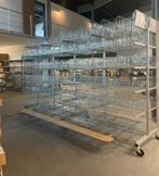 Verrijdbare stelling met draadmanden hxbxd 2350x3800x1600mm,, Zakelijke goederen, Kantoor en Winkelinrichting | Magazijn, Stelling en Opslag