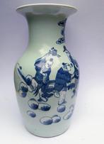 Vaas - Porselein - China - Guangxu (1875-1908) - Celadon, Antiek en Kunst