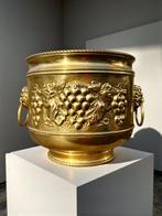 Jardinière - Victoriaanse jardinière met leeuwenornamenten -