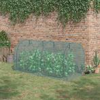TRUUSK Mini Kas 2,49x1,2m Plantenbeschermingstent Met Deur V, Verzenden, Nieuw