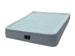 Intex velours luchtbed met ingebouwde pomp comfort plush ris, Nieuw