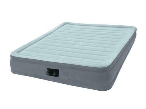 Intex velours luchtbed met ingebouwde pomp comfort plush ris, Caravans en Kamperen, Kampeeraccessoires, Nieuw