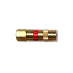 Ibeda Snelkoppeling vrouw gas 6/8mm IB, Ophalen of Verzenden