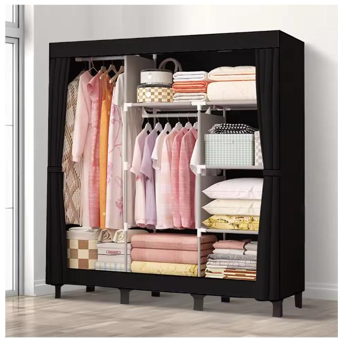 Stoffen Garderobekast – Waterdichte Opvouwbare Kledingkast, Huis en Inrichting, Kasten | Kledingkasten, Nieuw, Verzenden