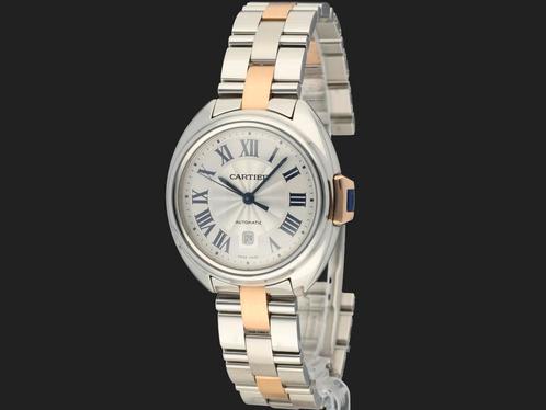 Cartier Cle W2CL0004 / 3867 uit 2015, Sieraden, Tassen en Uiterlijk, Horloges | Dames, Polshorloge, Gebruikt, Verzenden