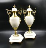 Cassolette (2) - Brons, Marmer