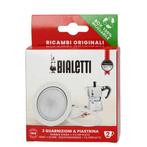 Bialetti Filterplaatje ALU + 3 rubber ringen 2 kops, Witgoed en Apparatuur, Koffiezetapparaten, Afneembaar waterreservoir, Nieuw