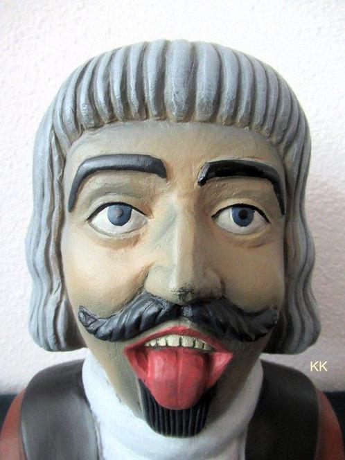 Figuur - Beeld - Unieke Grote Zeldzame Apotheek Gaper -, Antiek en Kunst, Curiosa en Brocante