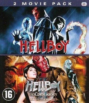 Hellboy 1 en 2 (blu-ray tweedehands film) beschikbaar voor biedingen