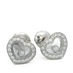 Chopard - Oorbellen - 18 karaat Witgoud - 0.46ct. tw., Sieraden, Tassen en Uiterlijk, Nieuw