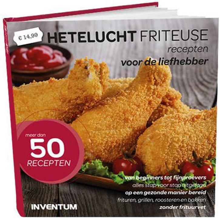 Inventum Hetelucht friteuse receptenboek 8712876125283, Boeken, Literatuur, Gelezen, Verzenden