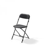 Klapstoel budget Cannes zwart (set van 20 stuks) (Stoelen), Verzenden, Nieuw