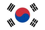Vlag Zuid-Korea 150cm, Nieuw, Verzenden