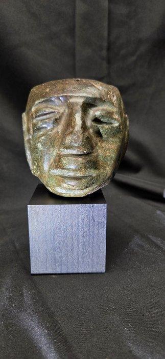 Original reproduction of Columbian proto Teotihuacan green, Antiek en Kunst, Curiosa en Brocante