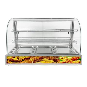 HCB Warmhoudvitrine - 95 cm - 230V - RVS beschikbaar voor biedingen