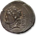 Romeinse Republiek. L. Cassius Longinus. Rome 78 B.C..