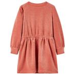 vidaXL Kinderjurk met lange mouwen 92 middelroze, Verzenden, Nieuw