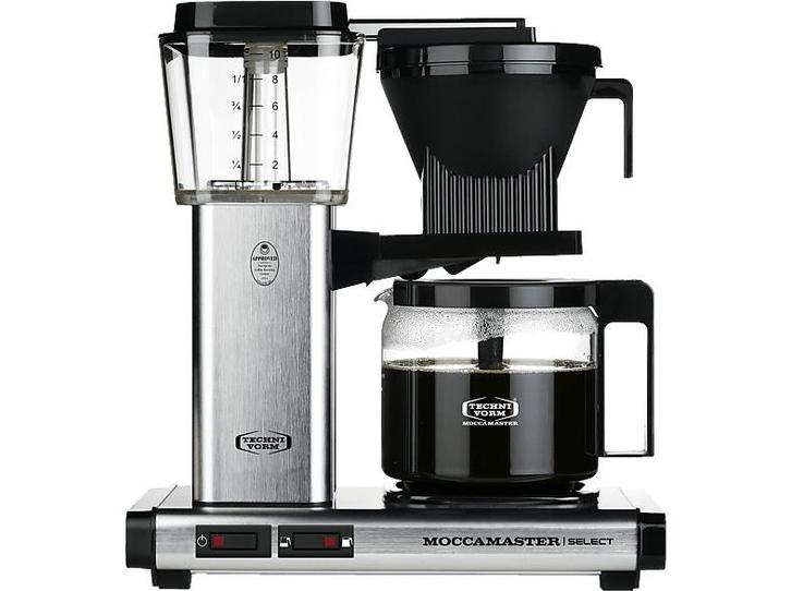 Kbg Select Brushed, Witgoed en Apparatuur, Koffiezetapparaten, 10 kopjes of meer, Koffiemachine, Nieuw, Koffiebonen, Verzenden