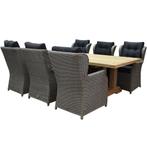 Ibiza Antigua dining tuinset 250x120xH77 cm 7 delig  grijs, Ophalen of Verzenden, Nieuw