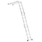 Multifunctionele vouwladder 4 in 1 - 3.6M, Doe-het-zelf en Verbouw, Ladders en Trappen, Verzenden, Nieuw