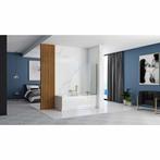 REA Elegant badscherm - 80x140 cm - glans goud - veilighe..., Ophalen of Verzenden, Nieuw