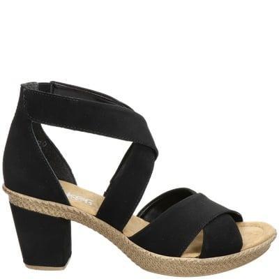 Rieker sandalen voor dames in het Zwart, Kleding | Dames, Schoenen, Sandalen of Muiltjes, Zwart, Nieuw, Verzenden