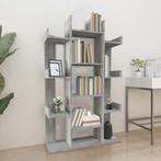 vidaXL Boekenkast 86x25,5x140 cm bewerkt hout grijs sonoma, Huis en Inrichting, Verzenden, 100 tot 150 cm, Nieuw, 50 tot 100 cm