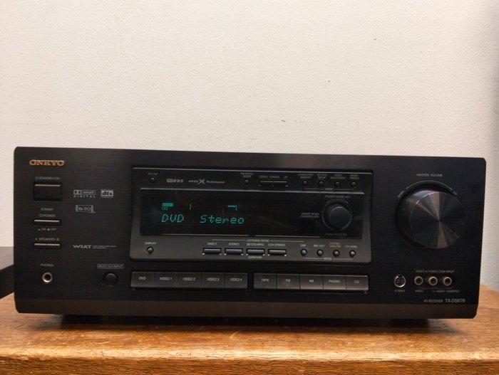 Onkyo - TX-DS676 Solid state meerkanaals receiver, Audio, Tv en Foto, Radio's