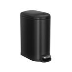 Cosmeticabak Inktzwart 10L - Tweedekansje! Soft Close, Huis en Inrichting, Woonaccessoires | Prullenbakken, Met pedaal, Nieuw
