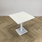 bistrotafel / kantinetafel, 70x70x cm, wit, Ophalen of Verzenden, Gebruikt, Bureau
