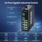 Nicgiga - 10 poort 8xRJ45 2xSFP - ethernet switch / netwerk, Verzenden, Nieuw