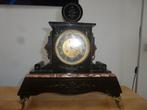 Tafelklok - Marmer, Messing - 1920-1930