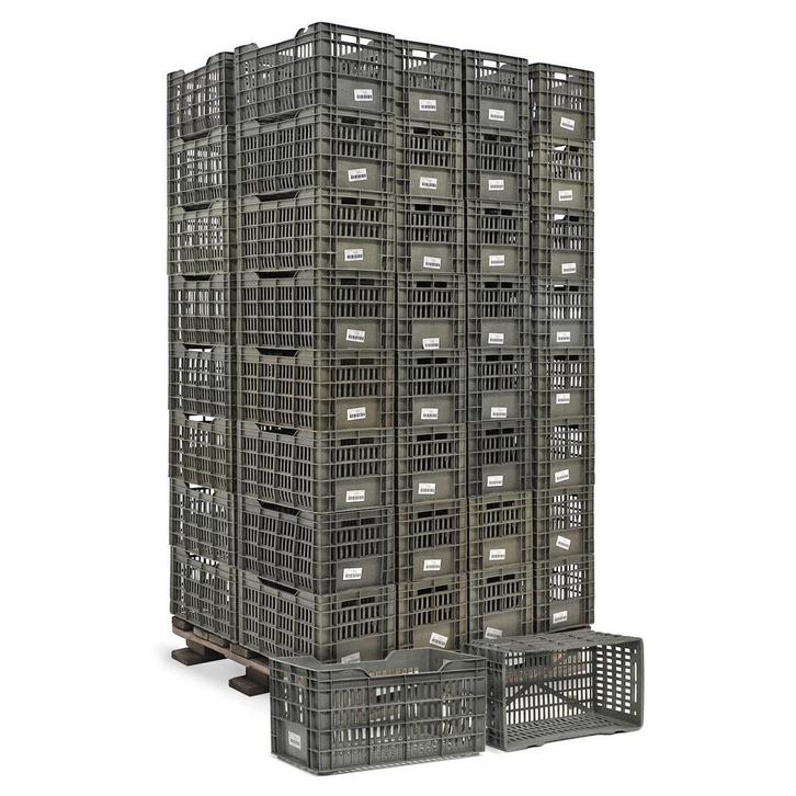 Gebruikte AGF kratten wanden + bodem geperforeerd, Doe-het-zelf en Verbouw, Kratten en Dozen, Gebruikt, Ophalen of Verzenden