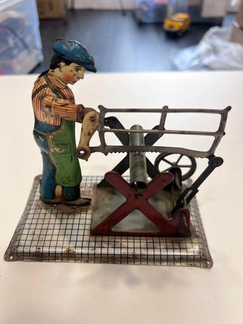 Stoommachine - Unknown - Metaal - 1930-1940 - Set van 4, Antiek en Kunst, Antiek | Speelgoed