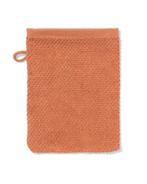 HEMA Tweedekans washand 16x21cm recycled katoen terra, Verzenden, Nieuw