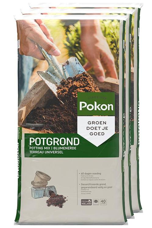 25 x 40L Pokon Potgrond (1000 liter), Tuin en Terras, Aarde en Mest, Ophalen of Verzenden