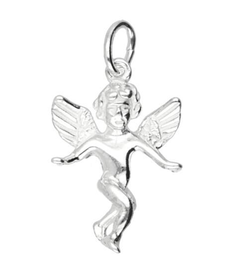 Zilveren Engel ketting hanger, Sieraden, Tassen en Uiterlijk, Kettinghangers, Verzenden