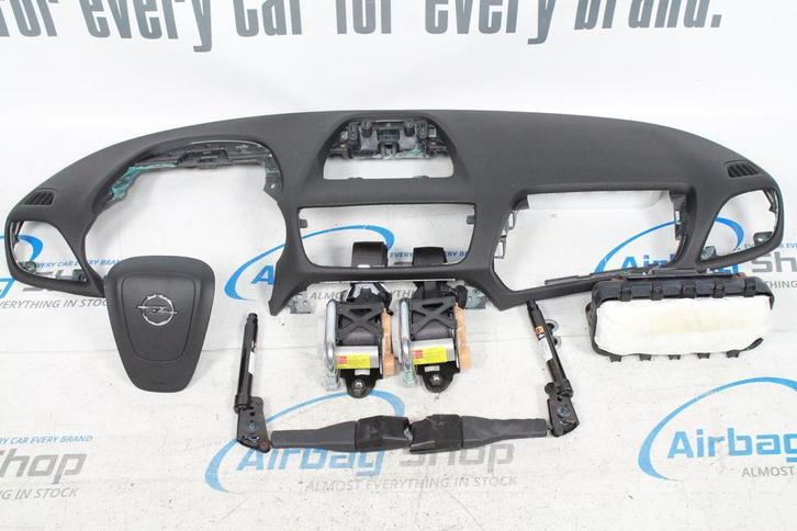 AIRBAG SET – DASHBOARD GRIJS OPEL MOKKA (2012-HEDEN), Auto-onderdelen, Dashboard en Schakelaars, Gebruikt, Opel