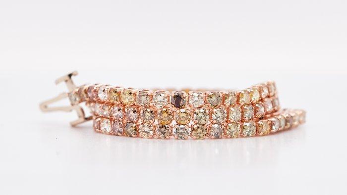 Zonder minimumprijs - Armband - 18 karaat Roségoud - 2.30ct., Sieraden, Tassen en Uiterlijk, Armbanden