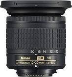 Nikon AF-P DX 10-20 mm F4.5-5.6 G VR 72 mm filter (geschikt, Audio, Tv en Foto, Zo goed als nieuw, Standaardlens, Verzenden