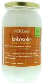 Kokosolie, virgin Omega bio 1000 ml, Diversen, Braces, Nieuw, Verzenden